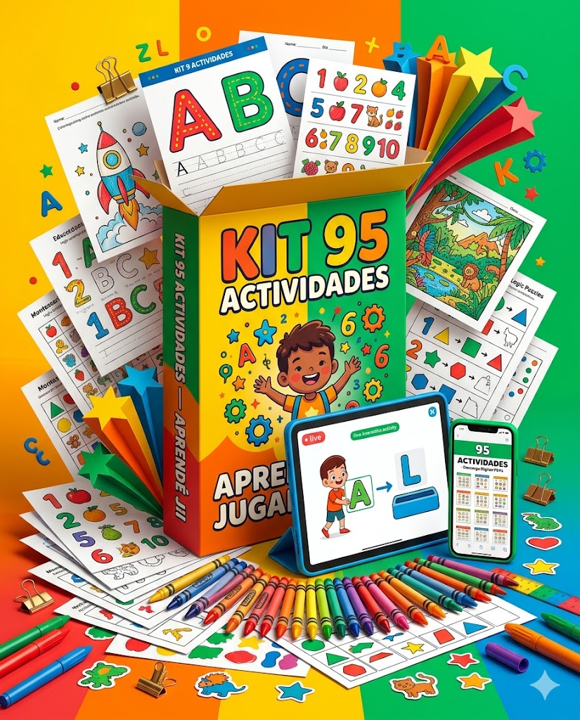 Mega Kit Aprendé Jugando™ + 3 Regalos Exclusivos